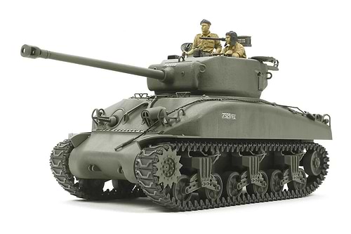 ערכת הרכבה טנק שרמן M1 SUPER SHERMAN TANK TAMIYA 