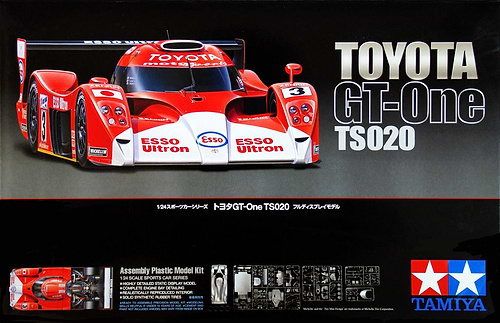 ערכת הרכבה מכונית   GT-ONE TS020 TOYOTA  TAMIYA 
