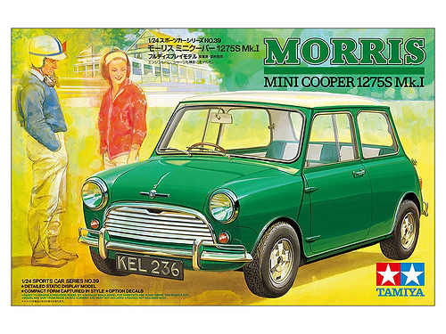 ערכת הרכבה מכונית MINI COOPER 12755 MK.I MORRIS TAMIYA