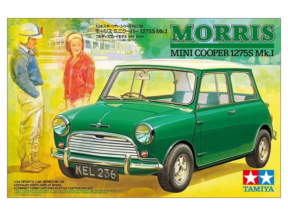 ערכת הרכבה מכונית MINI COOPER 12755 MK.I MORRIS TAMIYA