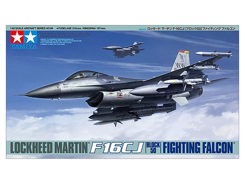ערכת הרכבה מטוס F-16 CJ FIGHTING FALCON BLOCK TAMIYA