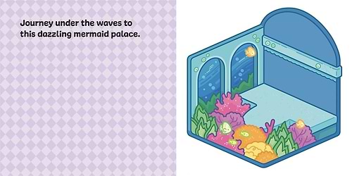 חוברת מדבקות CUTE & COSY STICKER ROOMS MAGIC CORNERS