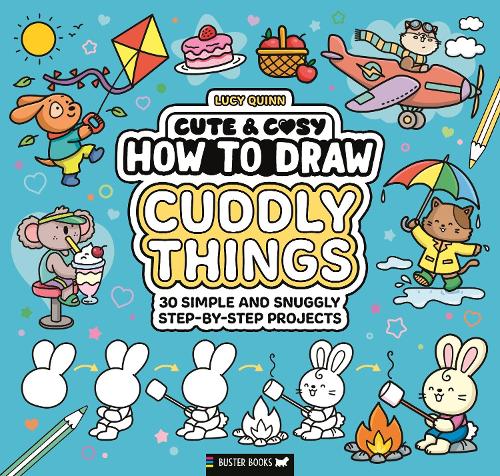 חוברת הדרכה לציור CUTE & COSY HOW TO DRAW CUDDLY THINGS