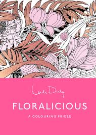 חוברת צביעה אקורדיון FLORALICIOUS