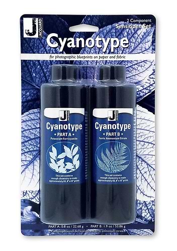 תמיסת צאיינוטייפ CYANOTYPE JACQUARD