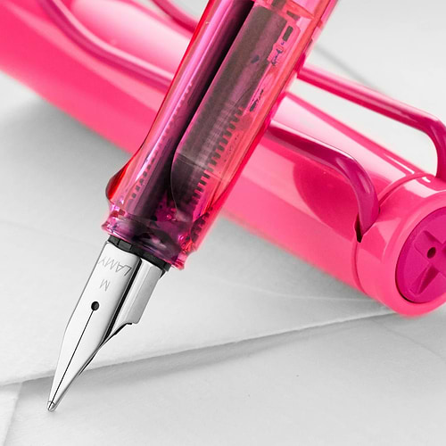 עט LAMY SAFARI Fountain Pen neonpink M