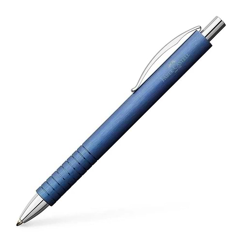 עט כדורי Faber Castell Ballpoint pen Essentio Aluminium Blue 148426