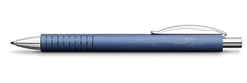 עט כדורי Faber Castell Ballpoint pen Essentio Aluminium Blue 148426