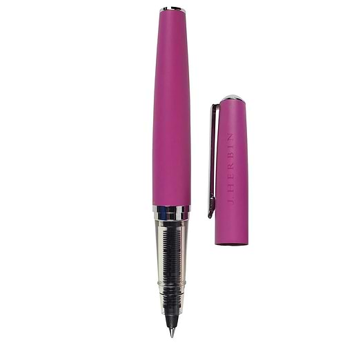 עט כדורי J. Herbin Stylo Roller Ball Pen - PINK CT