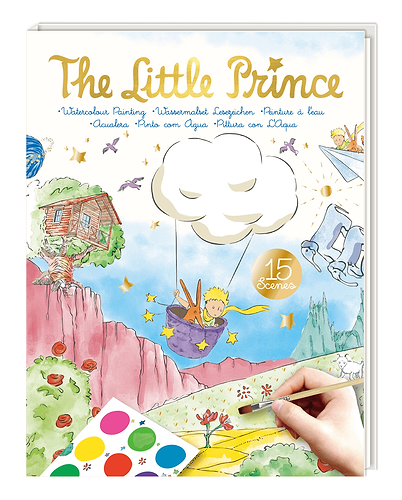 חוברת צביעה בנושא הנסיך הקטן THE LITTLE PRINCE