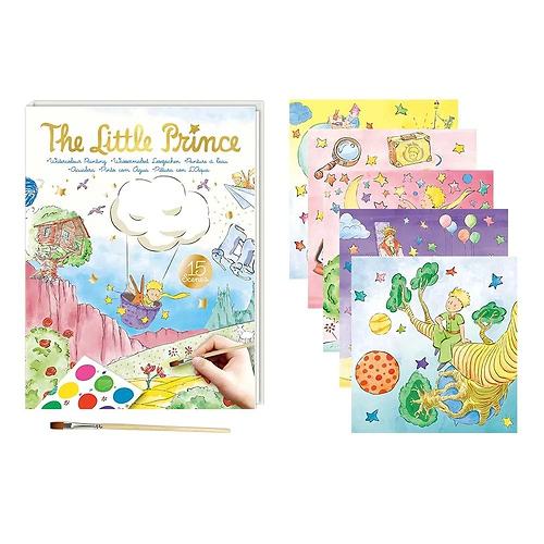 חוברת צביעה בנושא הנסיך הקטן THE LITTLE PRINCE
