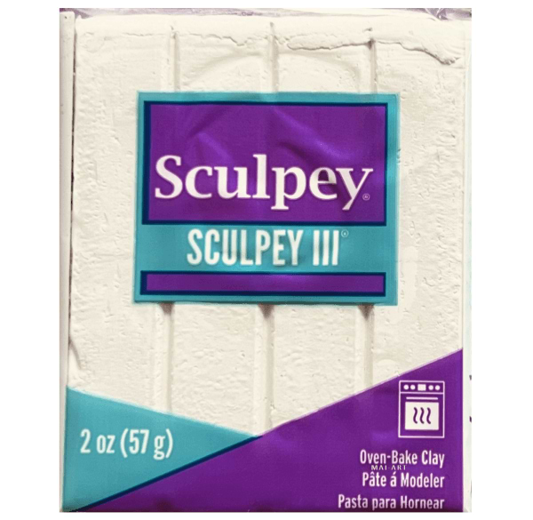 סקלפי 3 לבן נצנצים 539 SCULPE WHITE  