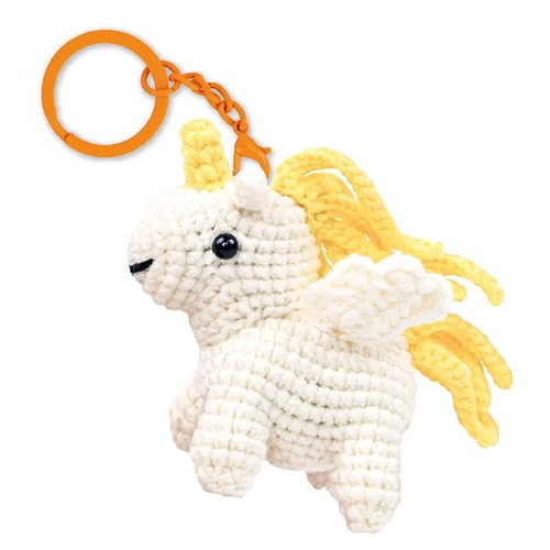 ערכת סריגה חד קרן CROCHET CURLY UNICORN