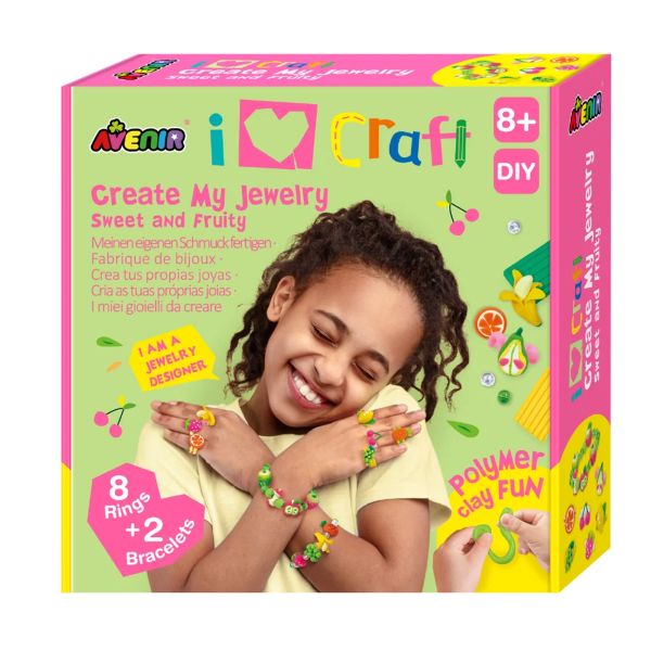 ערכת יצירת תכשיטי פירות CREATE MY JEWELRY SWEET AND FRUITY
