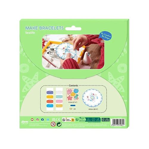 ערכת הכנת צמידי חוטים ים MAKE BRACELETS SEALIFE