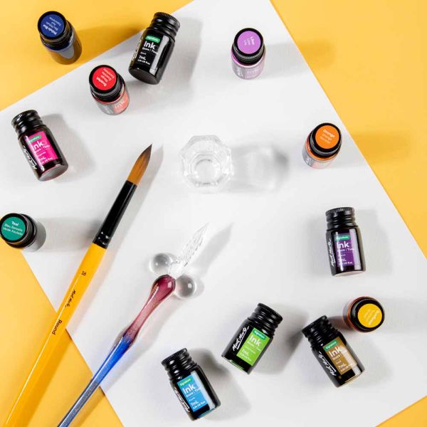 ערכת דיו לציור DRAWING INK SET MONT MARTE