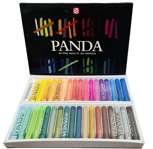 סט 36 פנדה (פסטל שמן)  ROYAL TALENS PANDA