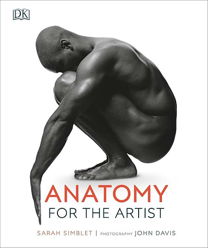 ספר אנטומיה רישום וצילום ANATOMY FOR THE ARTIST Sarah Simblet Fhotography John Davis