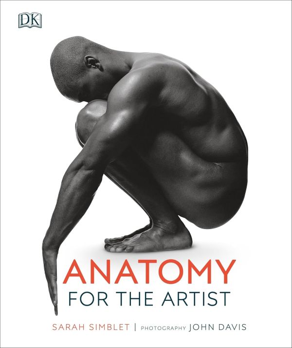 ספר אנטומיה רישום וצילום ANATOMY FOR THE ARTIST Sarah Simblet Fhotography John Davis