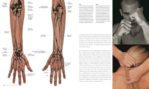 ספר אנטומיה רישום וצילום ANATOMY FOR THE ARTIST Sarah Simblet Fhotography John Davis