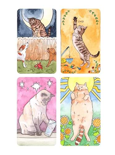 ספר מדבקות THE CAT'S MEOW STICKER BOOK