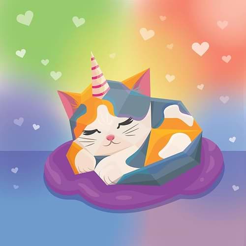 חוברת עבודה MY FIRST PAINT BY STICKER UNICORN FRIENDS