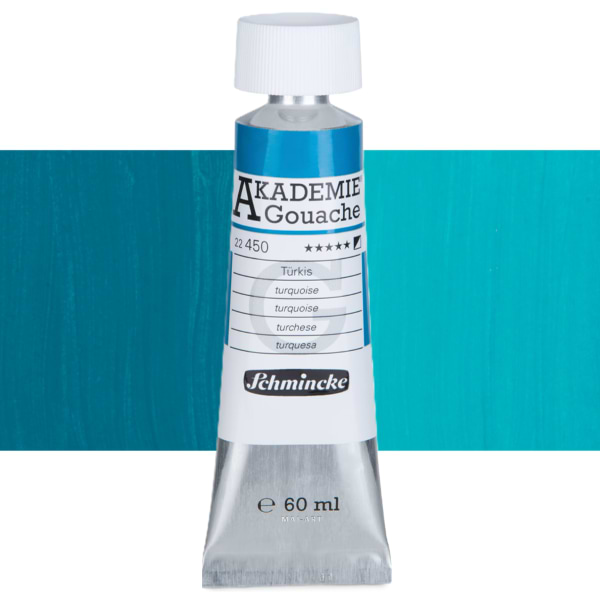 צבע גואש אקדמיה Turquoise שמינקה 60מל