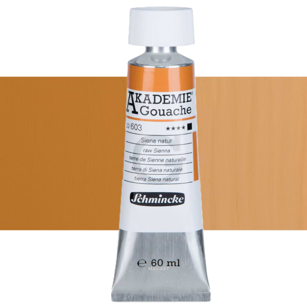 צבע גואש אקדמיה Raw Sienna שמינקה 60מל