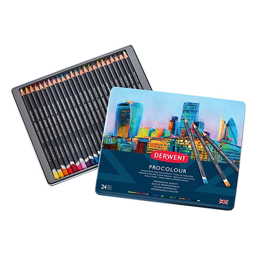 סט 24 עפרונות procolour