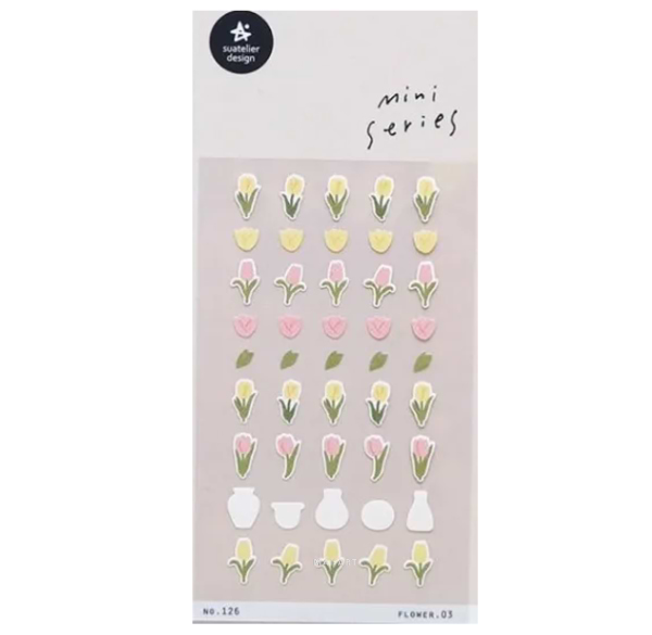 מדבקות עיצוב  FLOWER 03-126