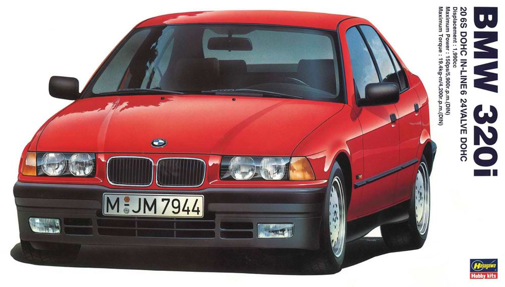 ערכת הרכבה מכונית BMW 320I HASEGAWA 