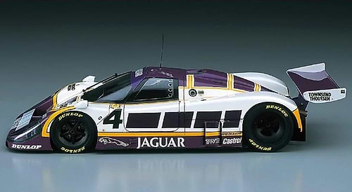ערכת הרכבה מכונית JAGUAR XJR-8 LM 1987 SILVERSTONE HASEGAWA 