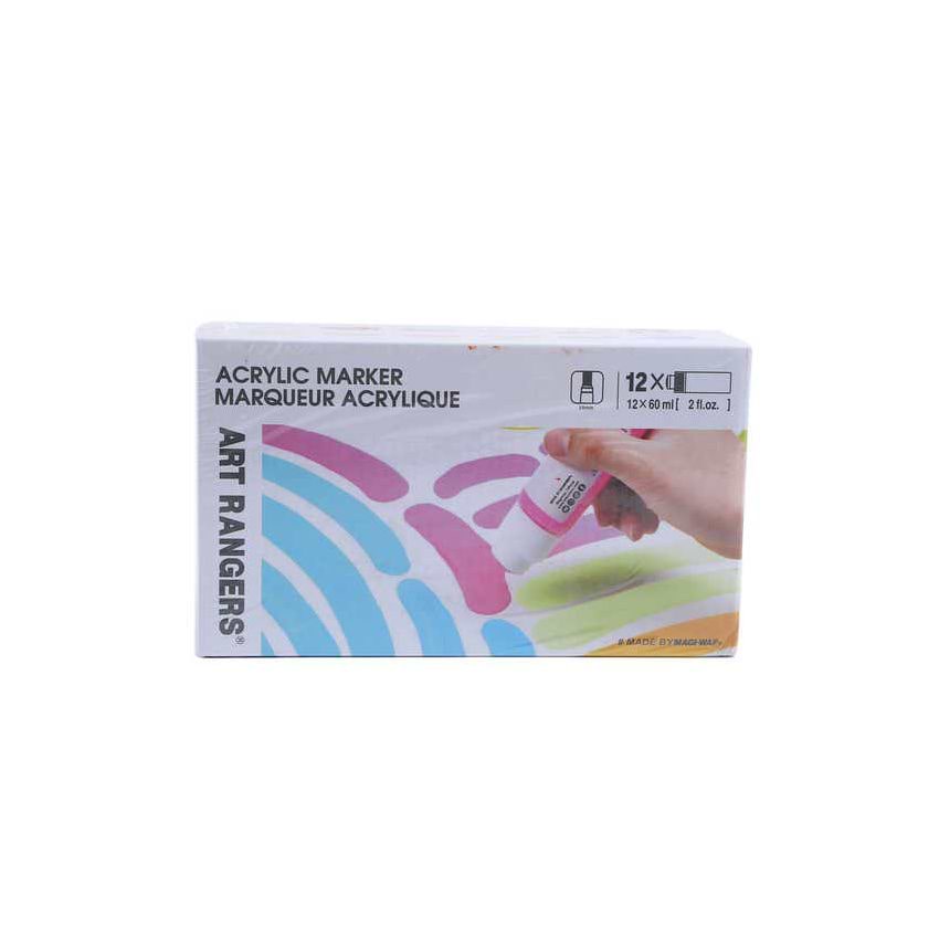 סט 12 סקייוזר אקרילק ART RANGERS ACRYLIC MARKER