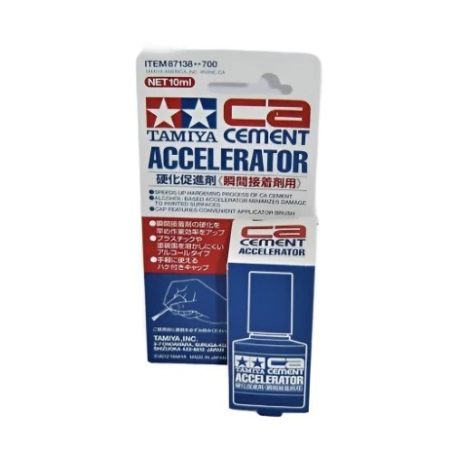 זרז ייבוש לדבקי מודלים TAMIYA CEMENT ACCELERATOR 10ML