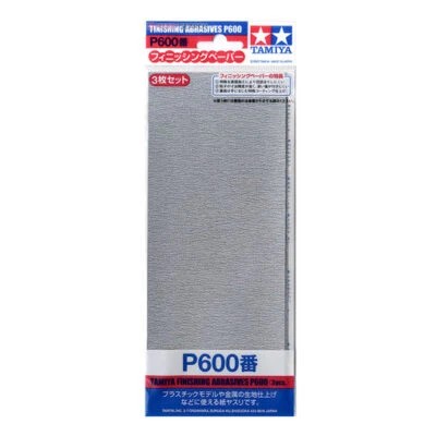 נייר לטש 600 TAMIYA FINISHING ABRASIVES P 