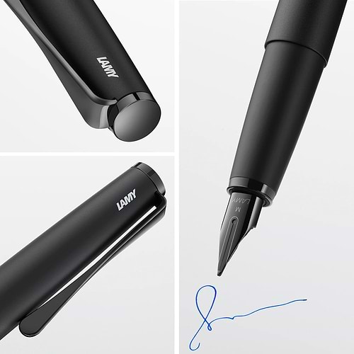 עט  LAMY studio Lx all black Fountain pen M