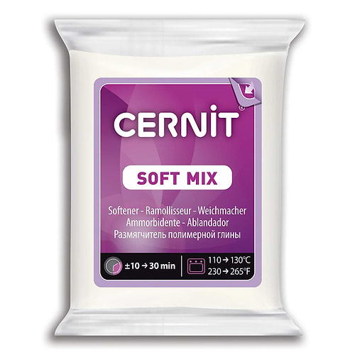 מדיום לריכוך חימר פולימרי סרניט SOFT MIX CERNIT