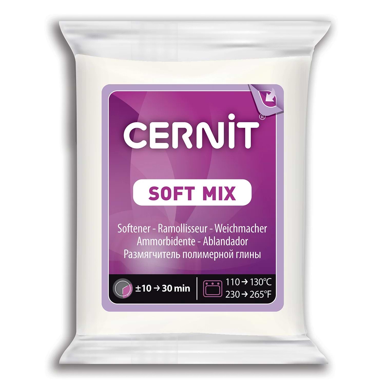 מדיום לריכוך חימר פולימרי סרניט SOFT MIX CERNIT