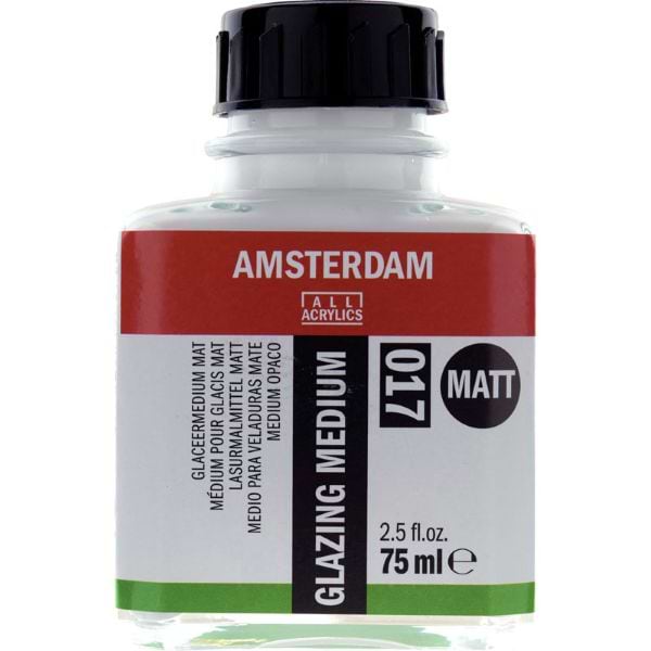ACRYLIC GLAZING MEDIUM MATT 75ML TALENS 017