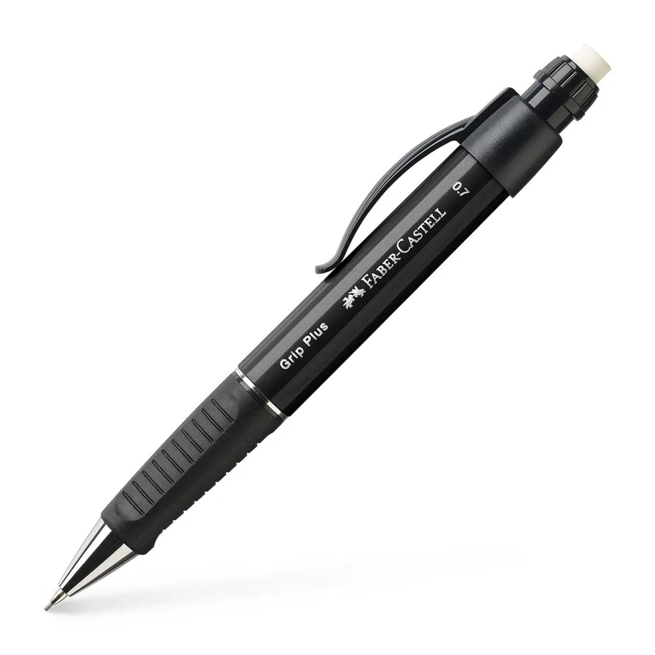 עפרון מכני 0.7 גריפ פלוס שחור פאבר קסטל  FABER CASTELL GRIP PLUS 1.0 