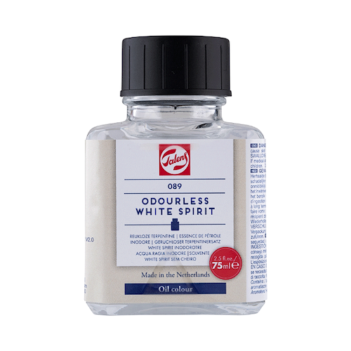 ספירט לבן ללא ריח ODOURLESS WHITE SPIRIT 75ML TASLENS 089
