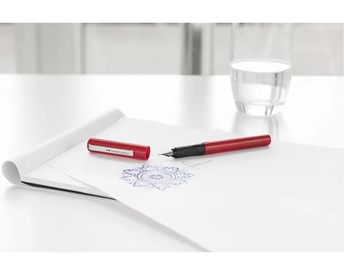 עט נובע פאבר קסטל FABER CASTELL SCHOOL + RED