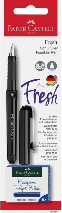 עט נובע פאבר קסטל שחור FABER CASTELL FRESH