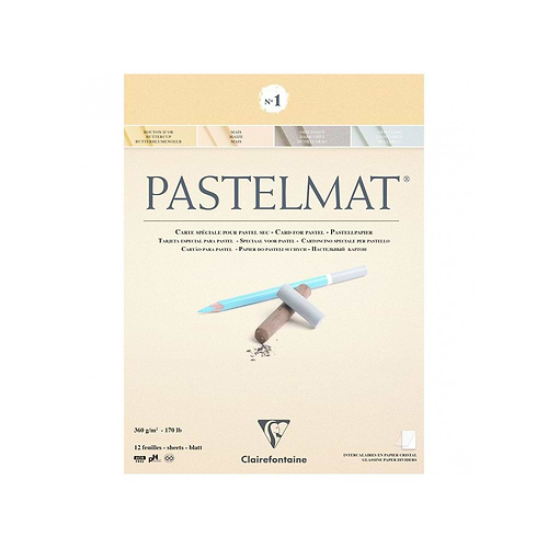בלוק לפסטל 24/30 PASTELMAT דגם 1 מבית CLAIRFONTAINE