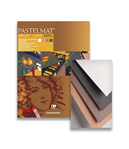 בלוק לפסטל 24/30 PASTELMAT דגם 2 מבית CLAIRFONTAINE