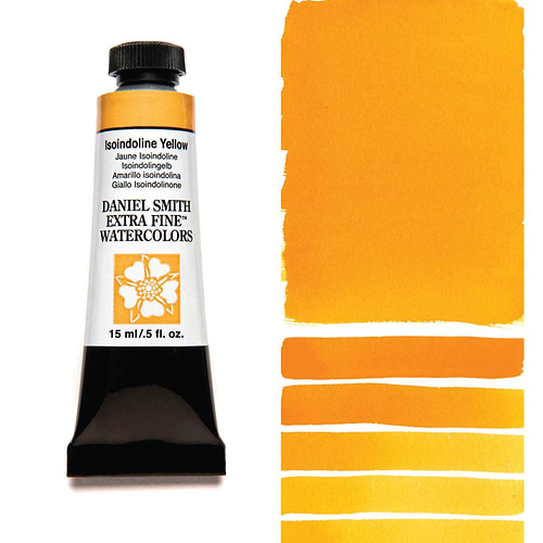 צבע מים שפופרת ISOINDOLINE YELLOW 15ML S2  DANIEL SMITH 