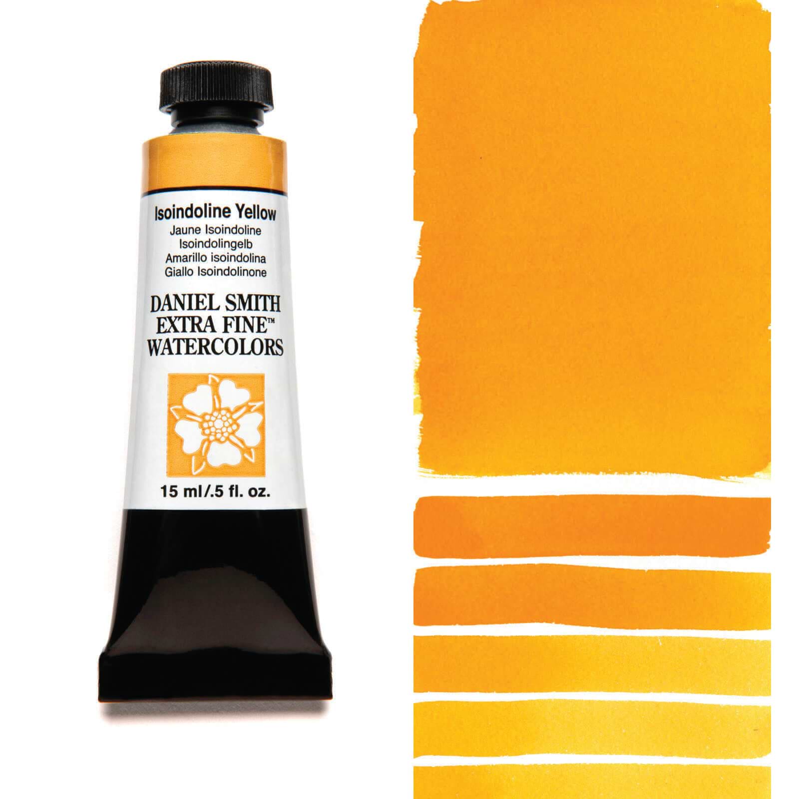 צבע מים שפופרת ISOINDOLINE YELLOW 15ML S2  DANIEL SMITH 
