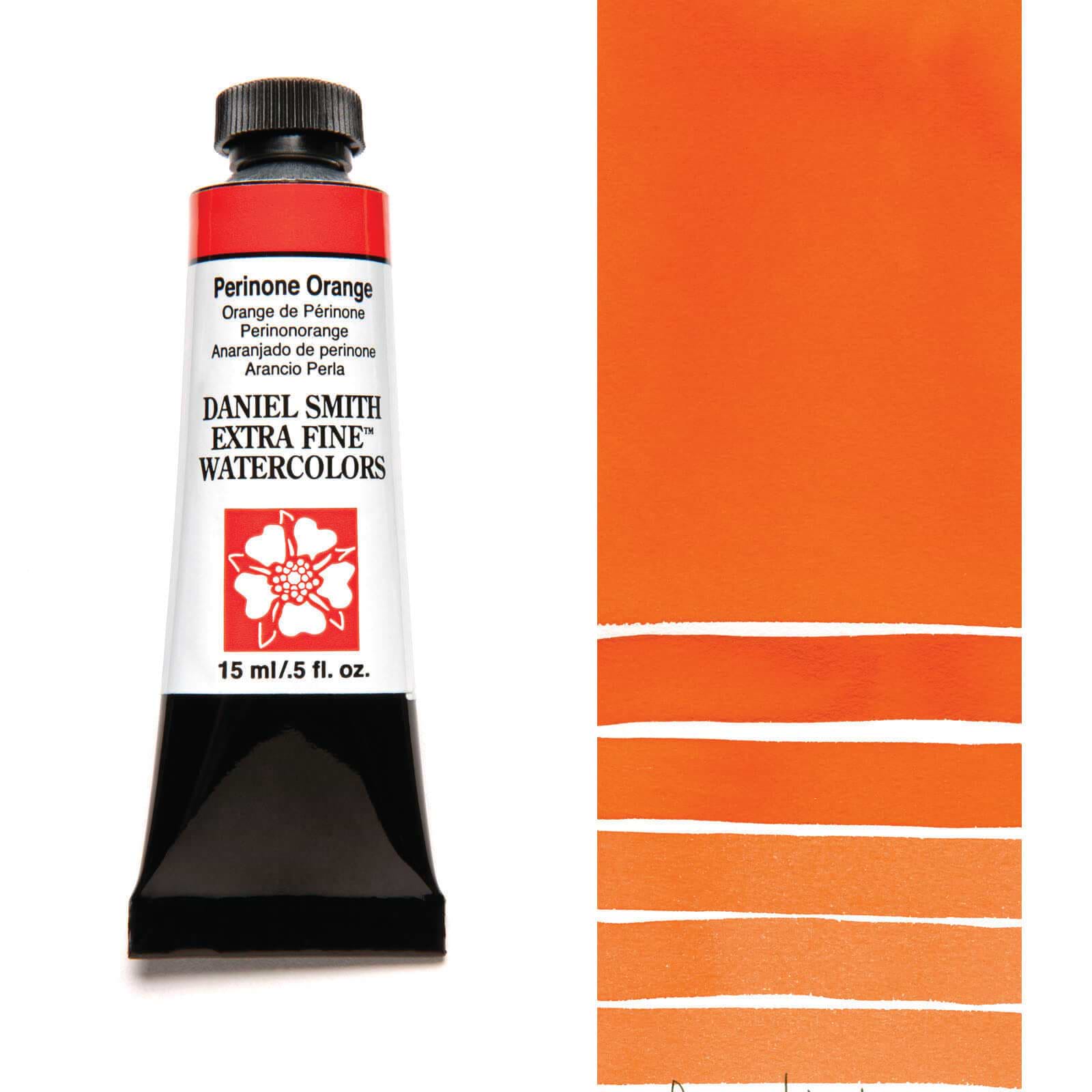 צבע מים שפופרת PERINONE ORANGE 15ML S3  DANIEL SMITH 