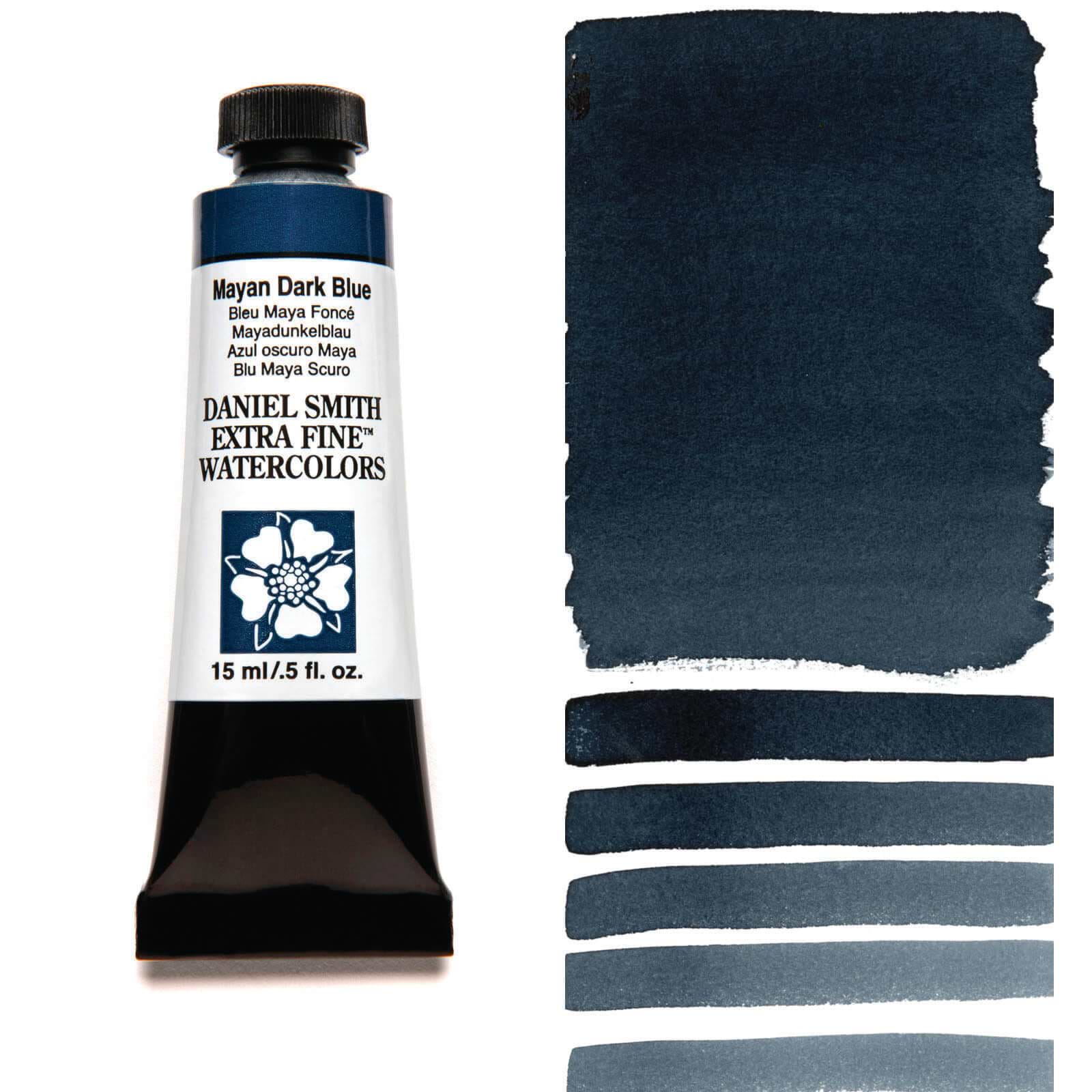 צבע מים שפופרת MAYAN DARK BLUE 15ML S3  DANIEL SMITH 