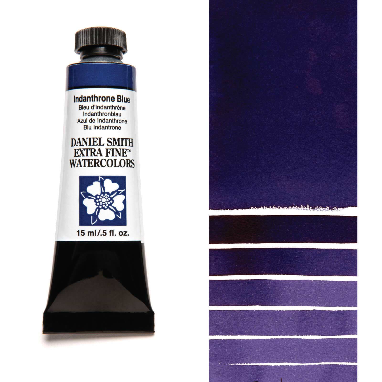 צבע מים שפופרת INDANTHRONE BLUE 15ML S2  DANIEL SMITH 
